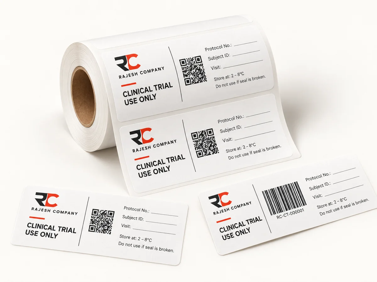 clinical trial labels