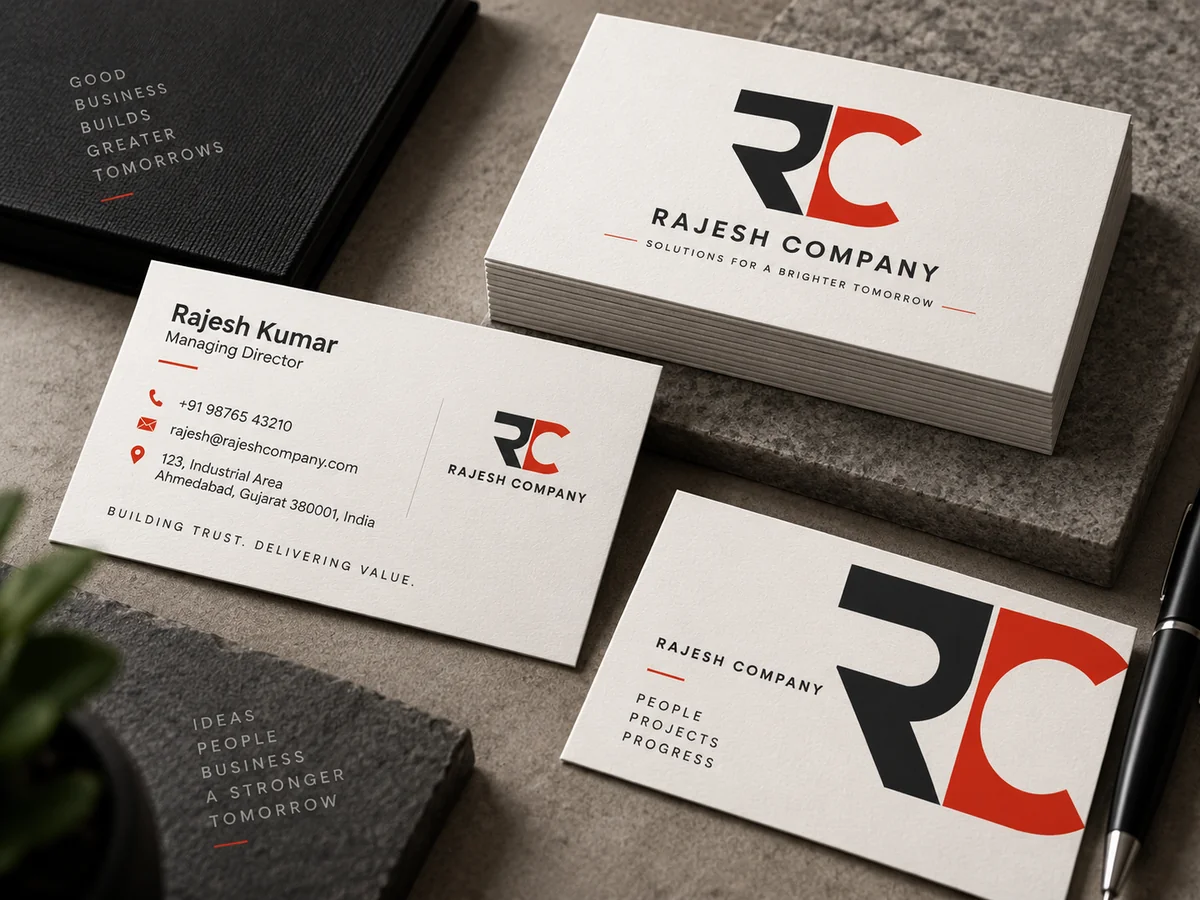 Illustrative business / visiting cards